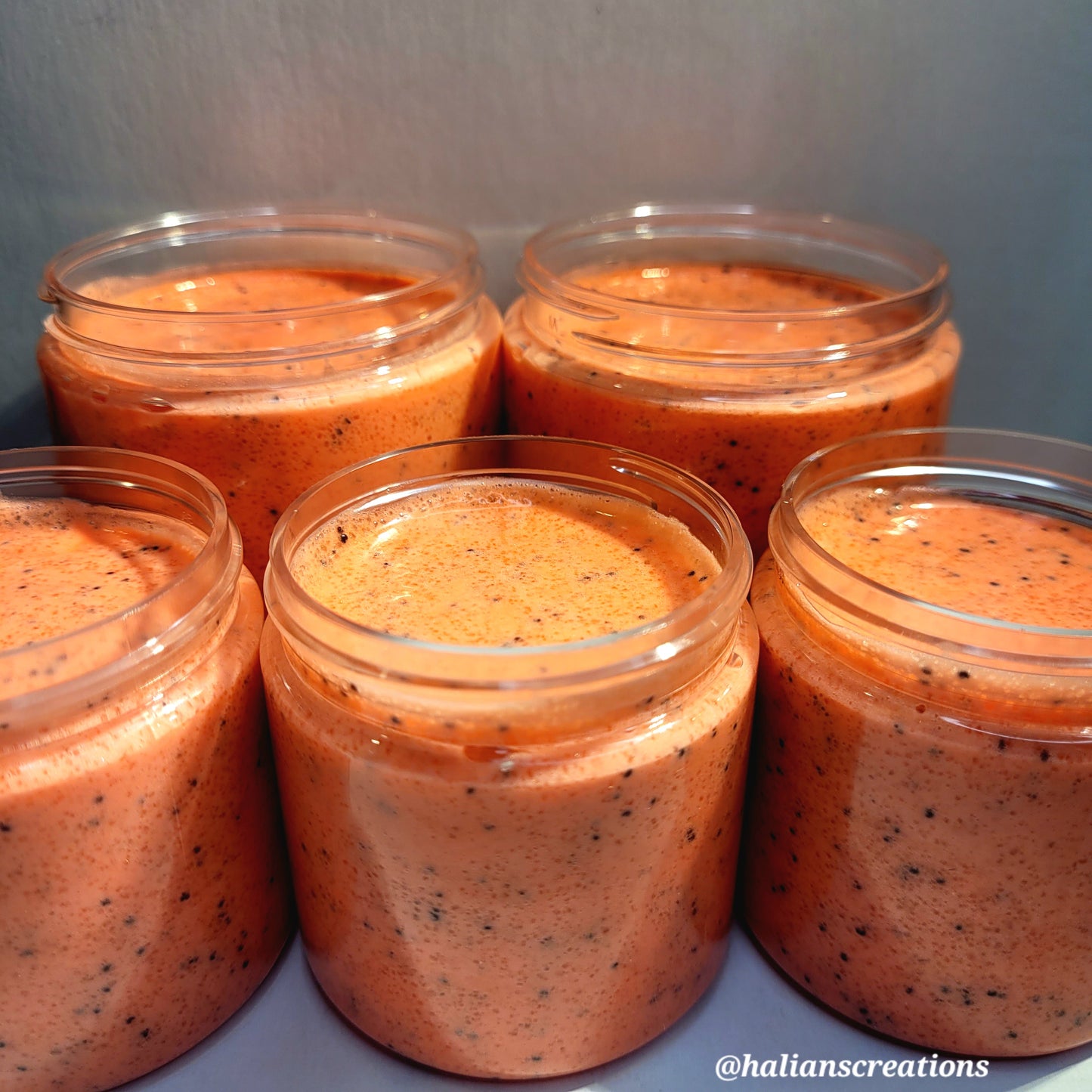 Mango Papaya Whipped Foaming Sugar Scrub - Halian's Creations LLC