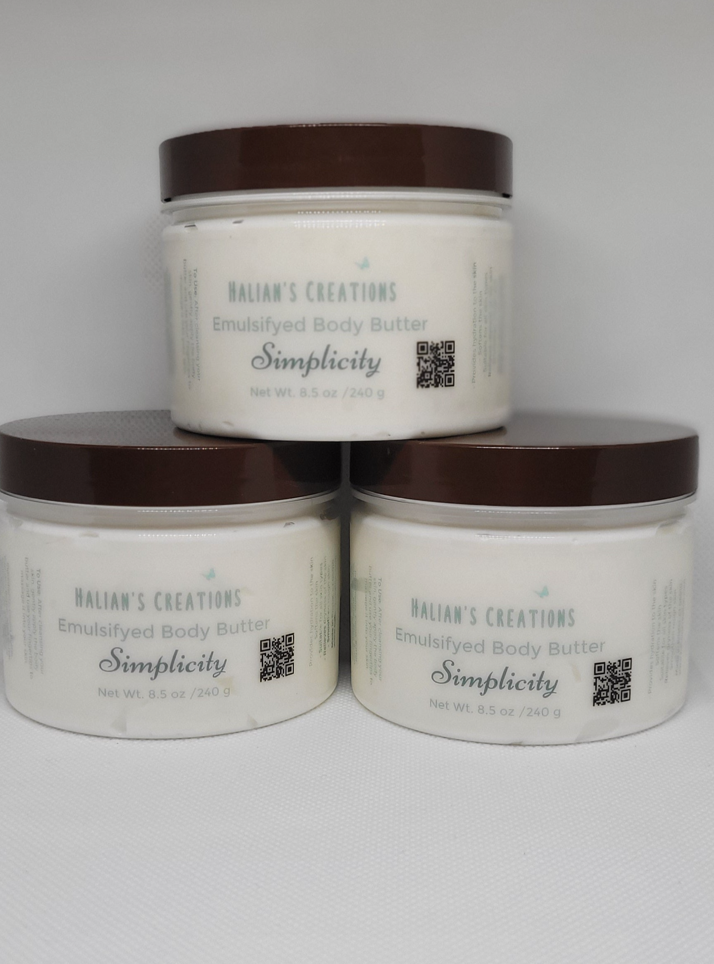 Emulsified Body Butters - Halian's Creations LLC