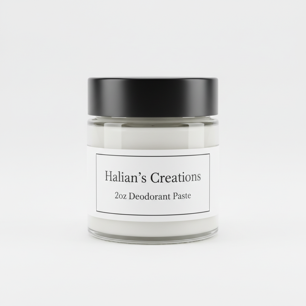 Plant-Based Deodorant Paste - Halian's Creations LLC