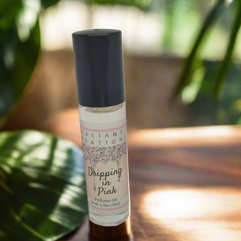 Dripping In Pink Bundle Set "A vibrant, effervescent blend of sun-ripened berries, sparkling citrus, and creamy vanilla—like a tropical breeze in a bottle." - Halian's Creations LLC