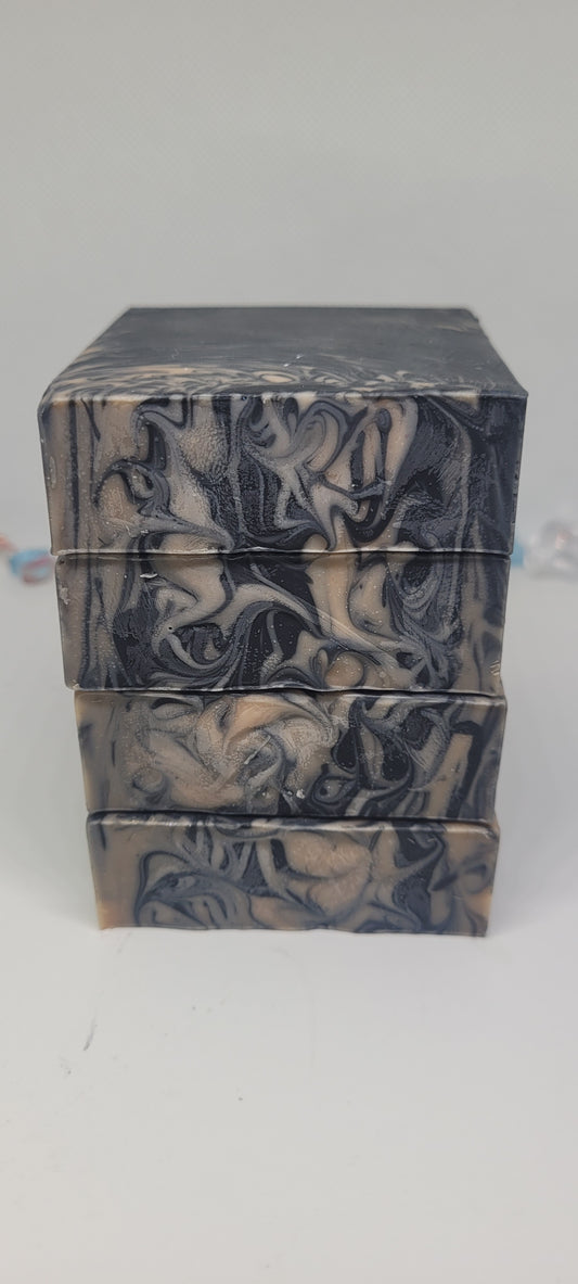 Pink Clay & Charcoal Soap