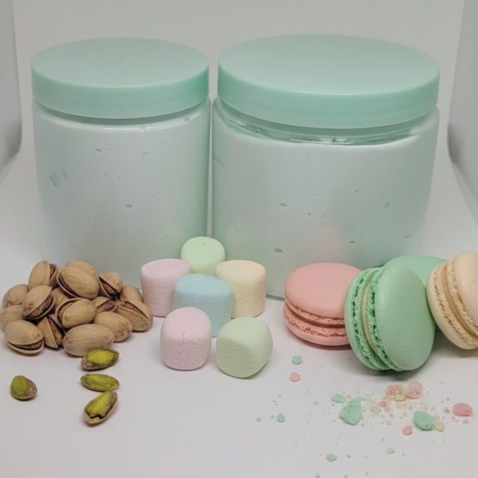 Pistachio Marshmallow Whipped Soap