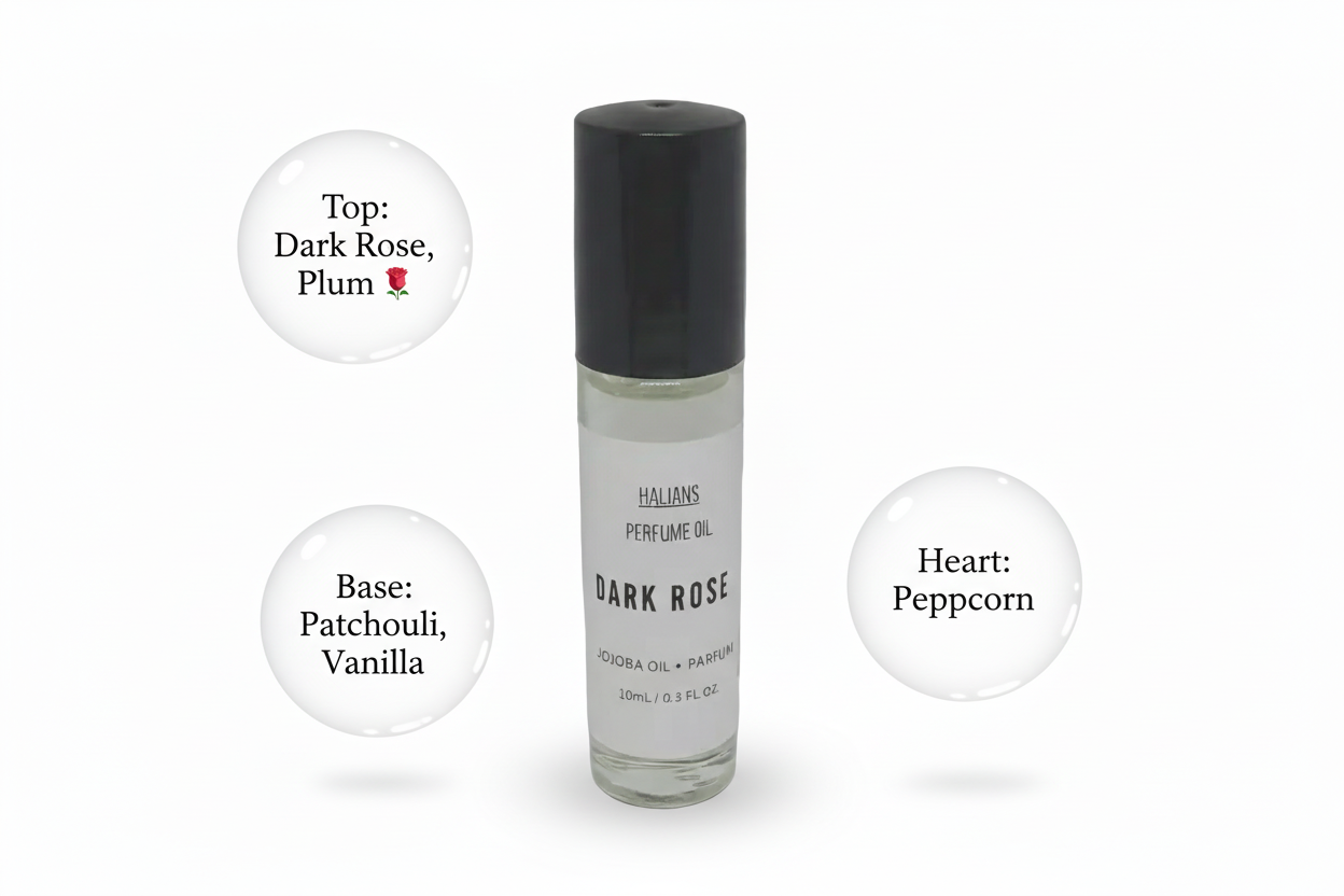 Luxury Roll-On Perfume Oil | Long-Lasting | 10 mL - Halian's Creations LLC
