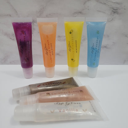 Moisturizing Lip Scrub & Lip Gloss set