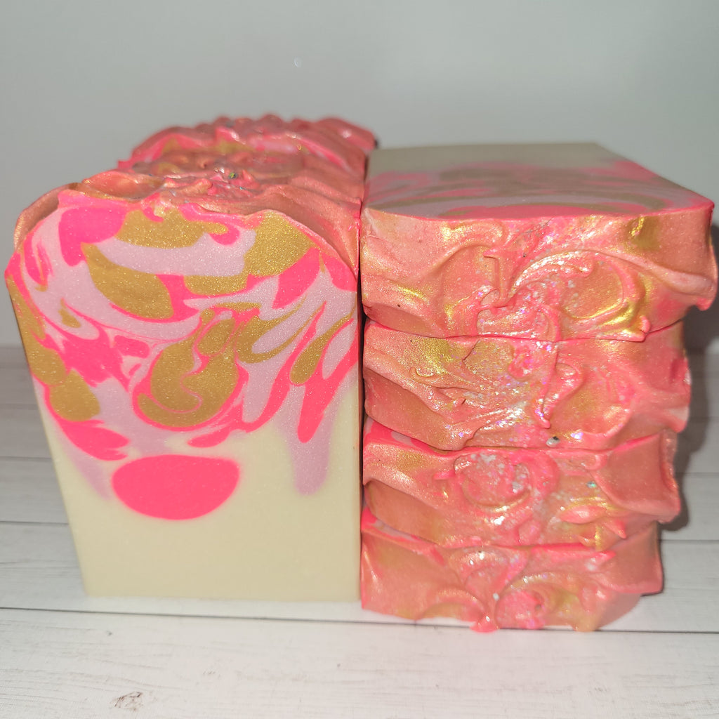 Dripping In Pink Bundle Set "A vibrant, effervescent blend of sun-ripened berries, sparkling citrus, and creamy vanilla—like a tropical breeze in a bottle." - Halian's Creations LLC