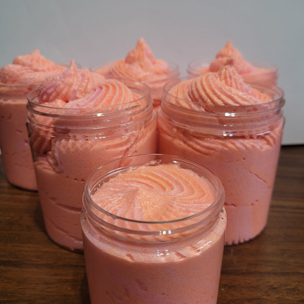 Passionfruit & Nectarine  Emulsified Sugar Scrub - Halian's Creations LLC