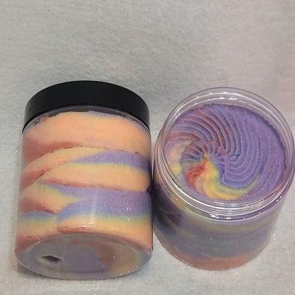 Rainbow Swirl Whipped Sugar Scrub