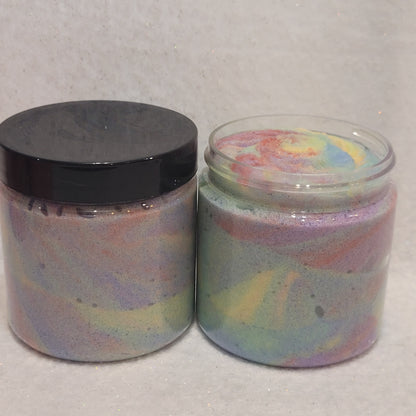 Rainbow Swirl Whipped Sugar Scrub