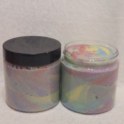 Rainbow Swirl Whipped Sugar Scrub