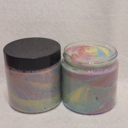 Rainbow Swirl Whipped Sugar Scrub