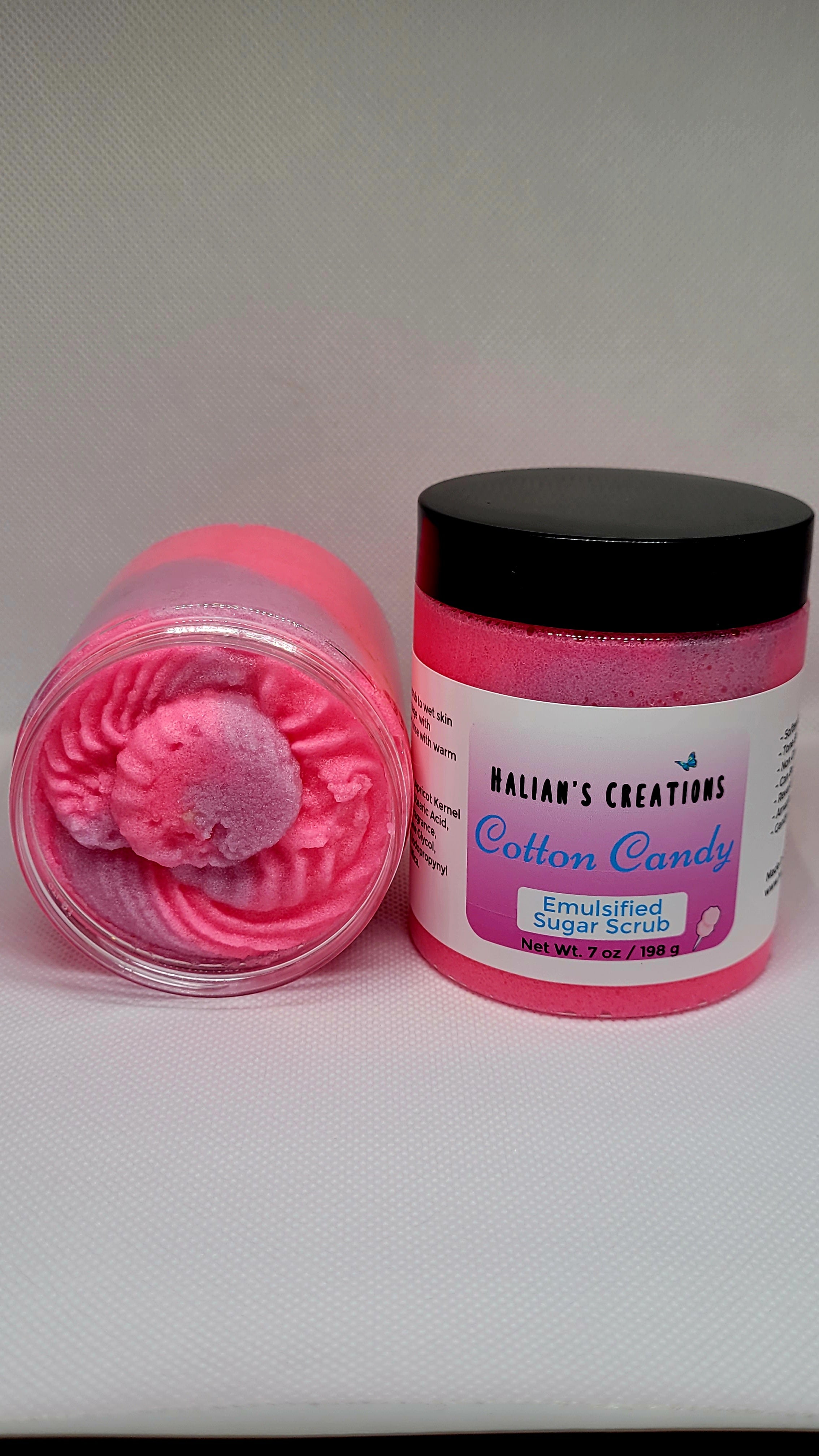 Cotton Candy Emulsified Sugar Scrub Limited Edition - Halian's Creations LLC