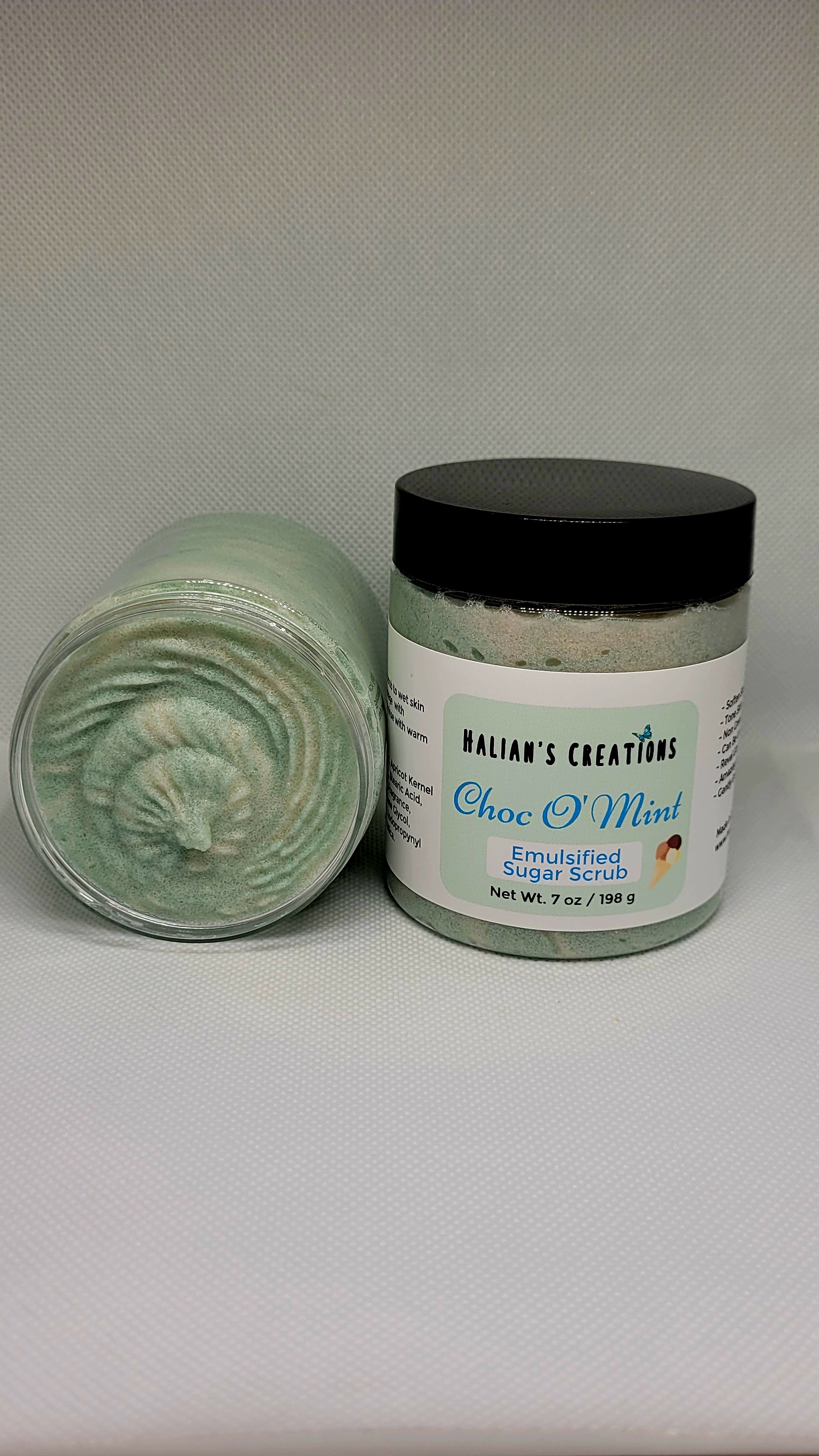 Choc ' Mint Whipped Sugar Scrub - Halian's Creations LLC