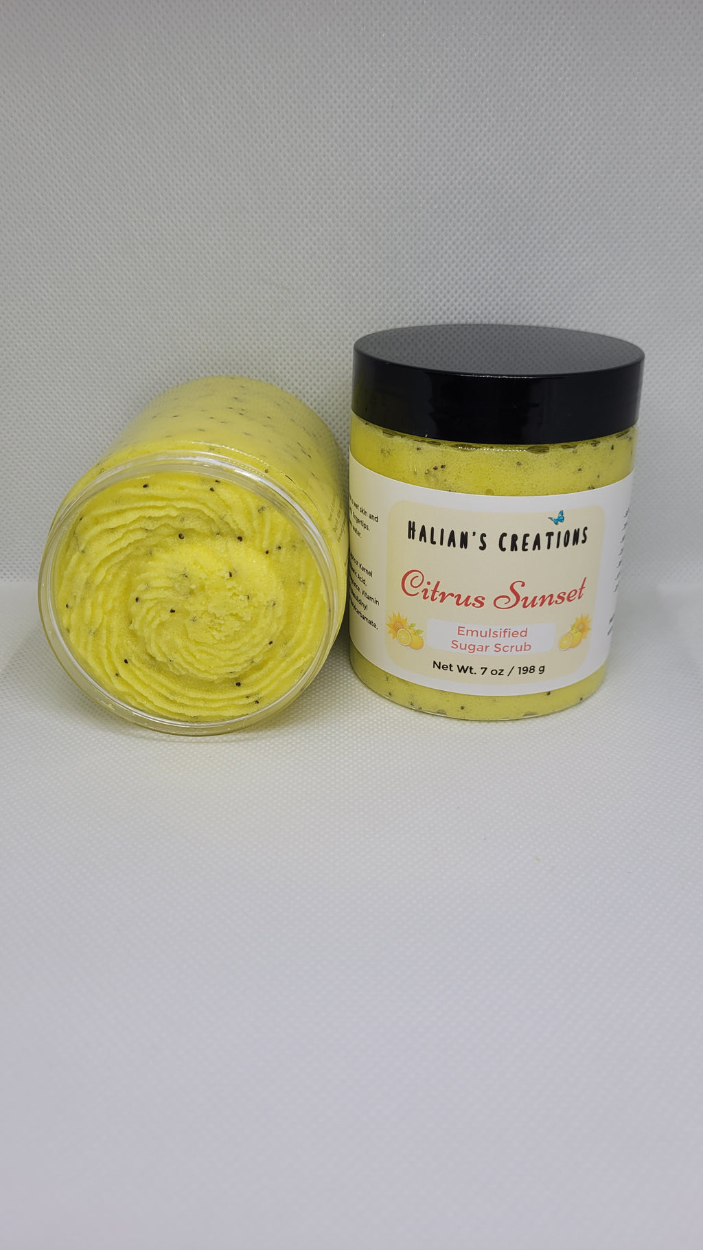 Citrus Sunset Emulsified Sugar Scrub - Halian's Creations LLC