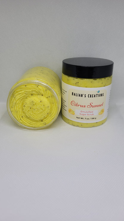 Citrus Sunset Emulsified Sugar Scrub