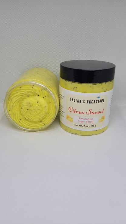 Citrus Sunset Emulsified Sugar Scrub