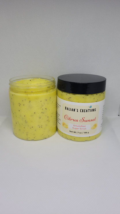 Citrus Sunset Emulsified Sugar Scrub