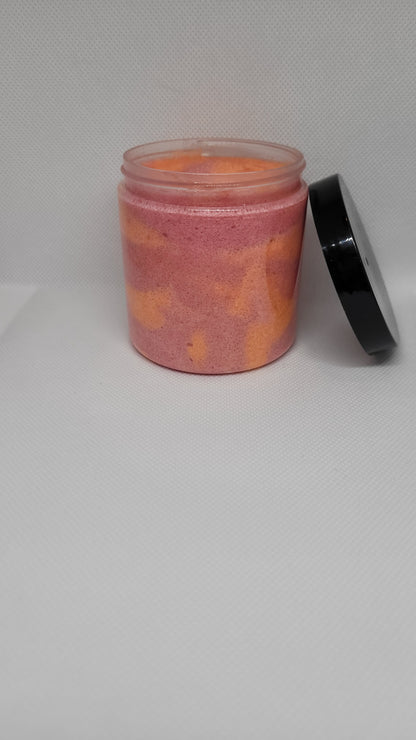 Passionfruit & Nectarine  Emulsified Sugar Scrub