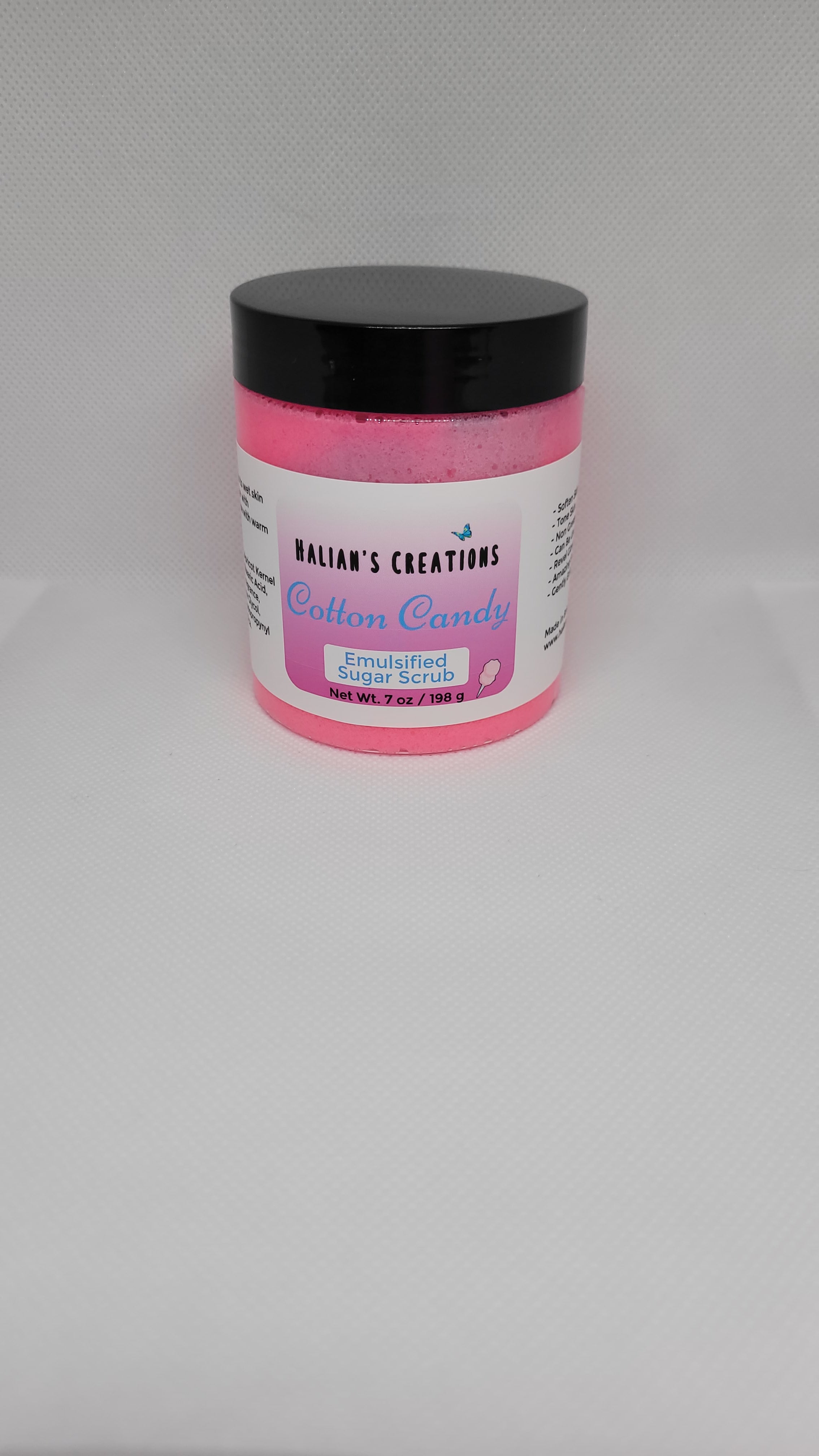 Cotton Candy Emulsified Sugar Scrub Limited Edition - Halian's Creations LLC