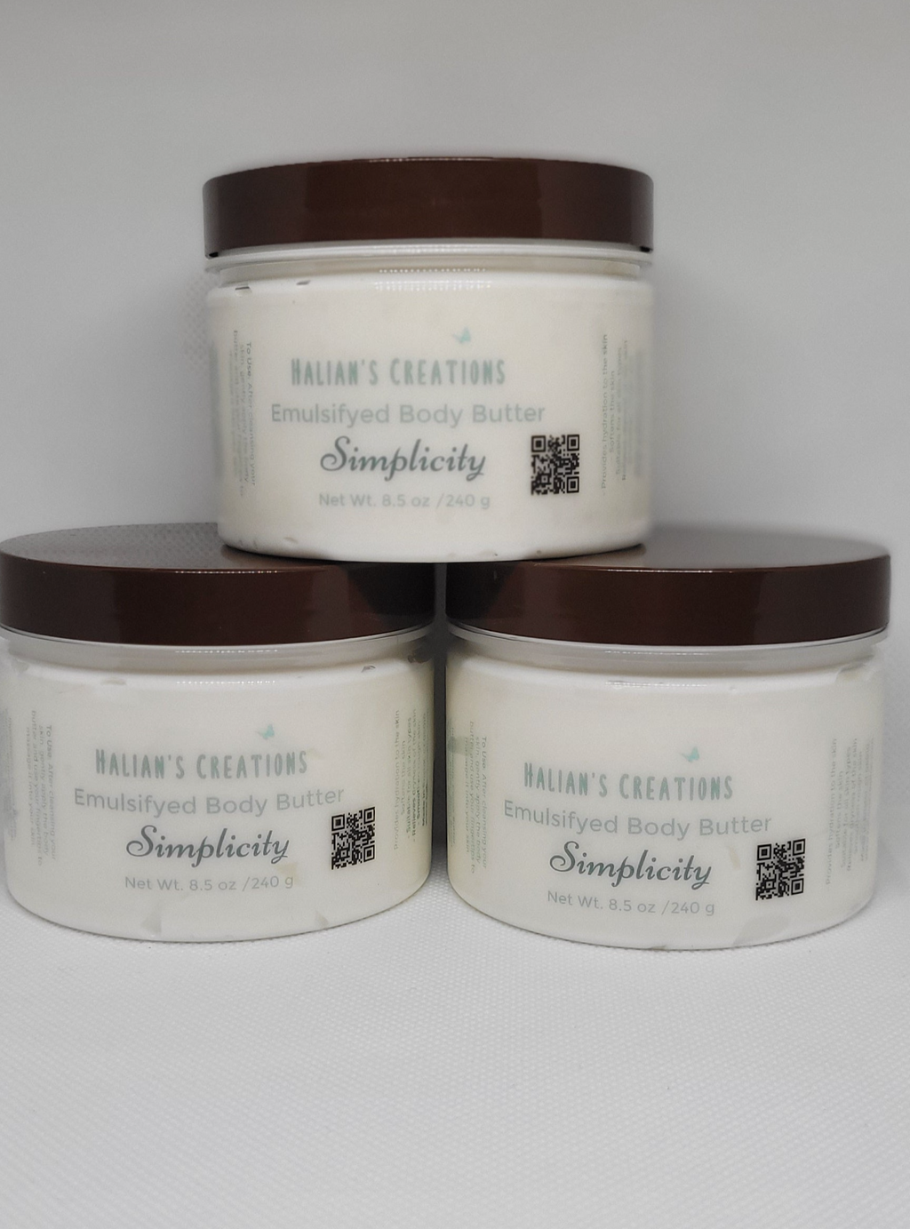 Emulsified Body Butters - Halian's Creations LLC