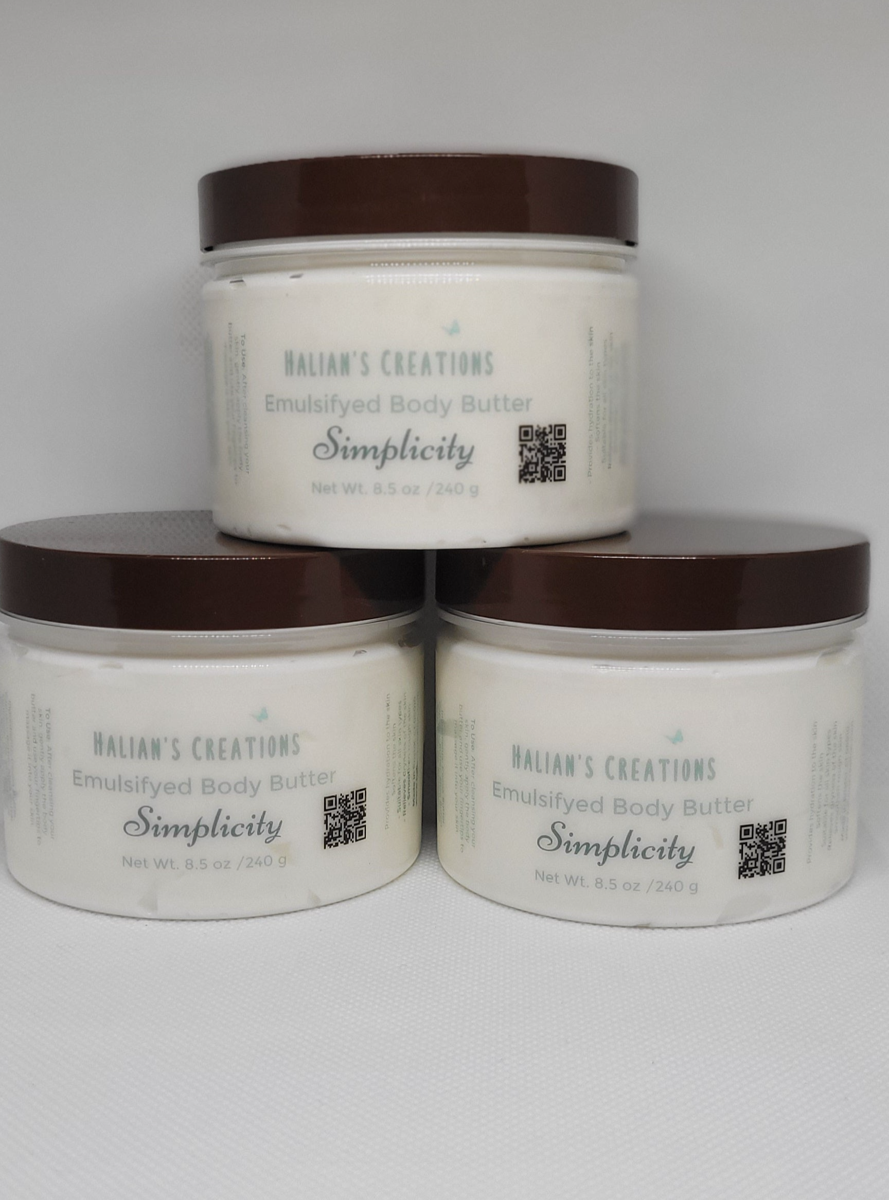 Emulsified Body Butters - Halian's Creations LLC