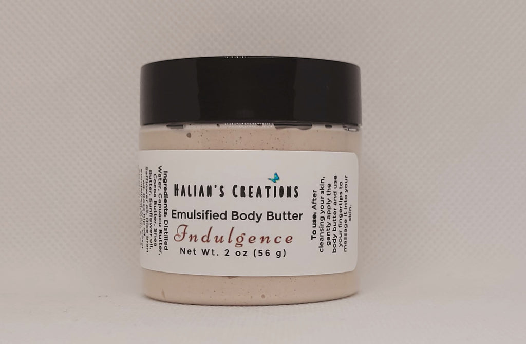 Emulsified Body Butters - Halian's Creations LLC