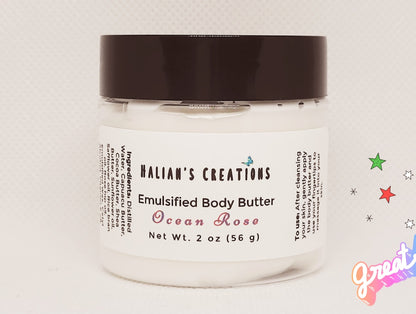 Emulsified Body Butters