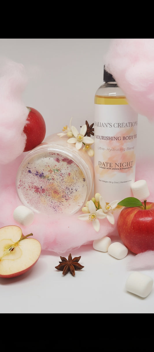 Body Butter & Body Oil Bundle with/o Shimmer