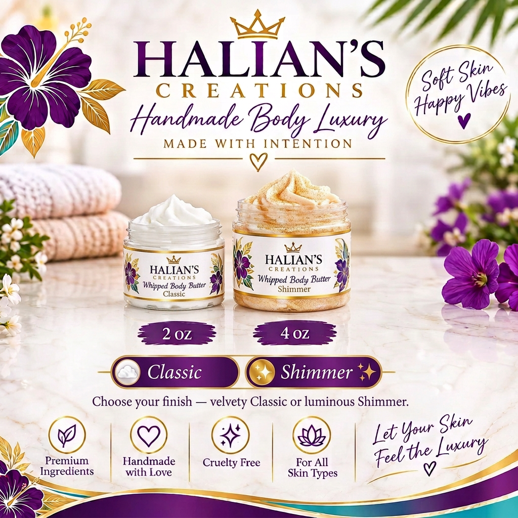 Whipped Body Butter – Triple Butter Moisture
