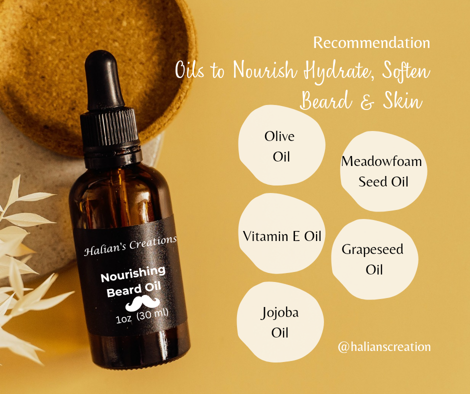 Nourishing Beard Oil - Halian's Creations LLC
