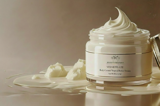 Velvet Fluff Body Cream 8.5 oz - Halian's Creations LLC