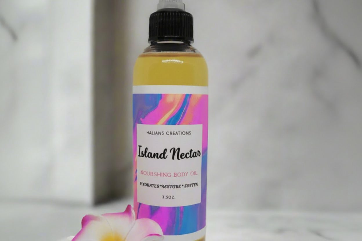 Nourishing Glow Body Oil - Halian's Creations LLC