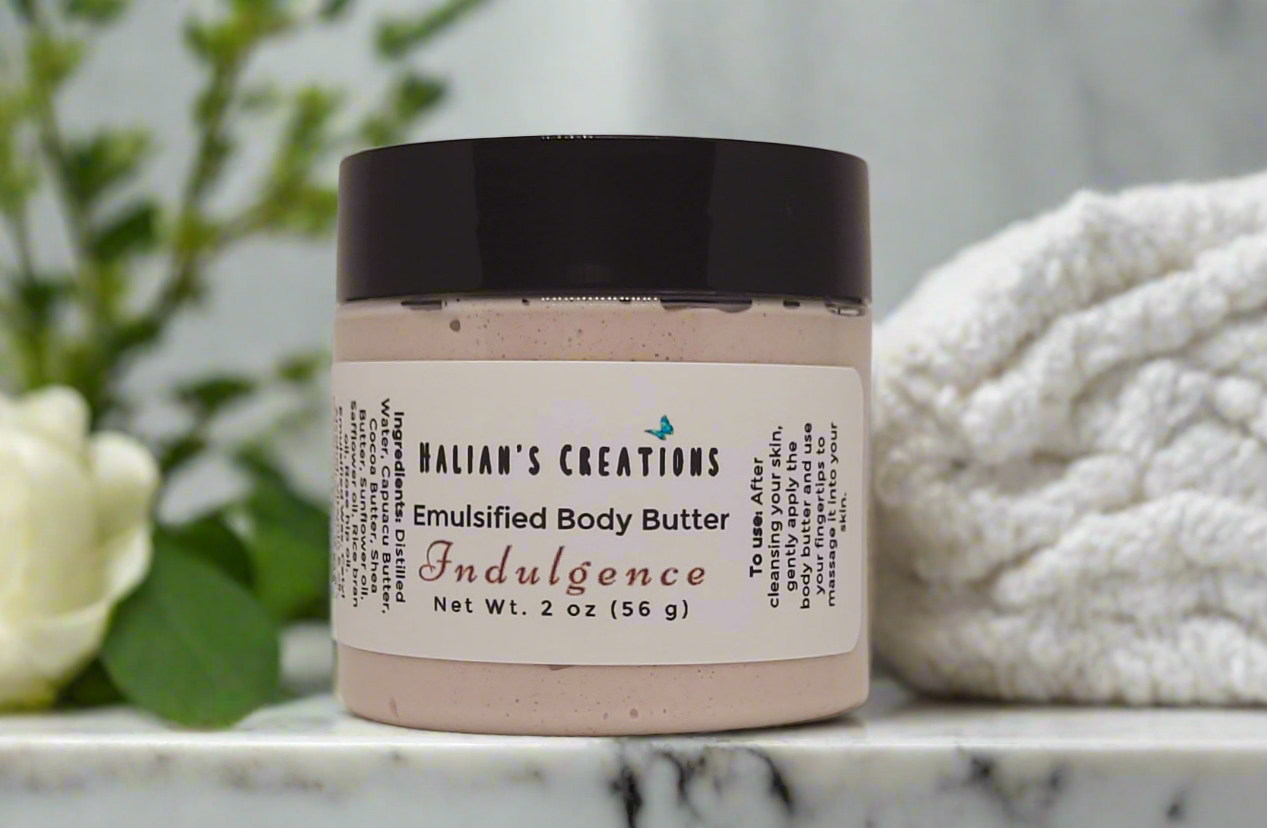 Emulsified Body Butters