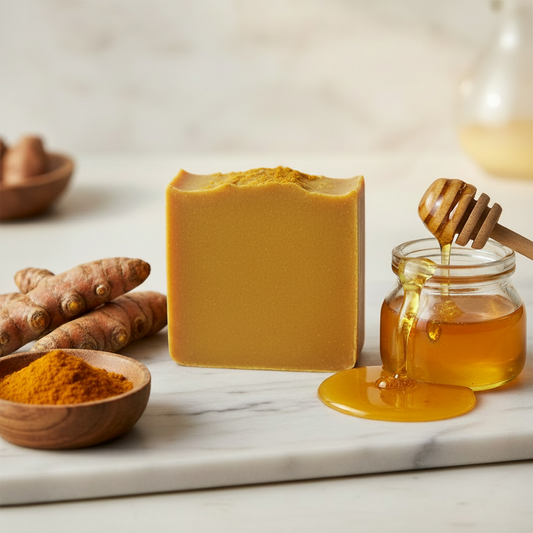 Honey Turmeric & Oat Soap