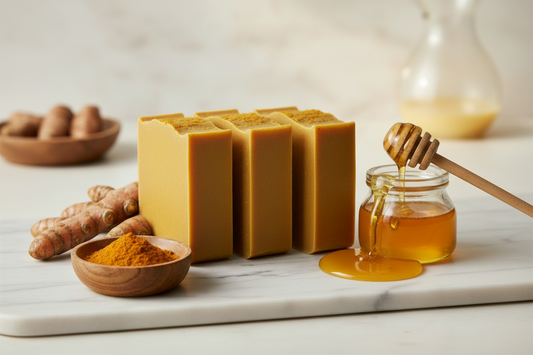 Honey Turmeric & Oat Soap