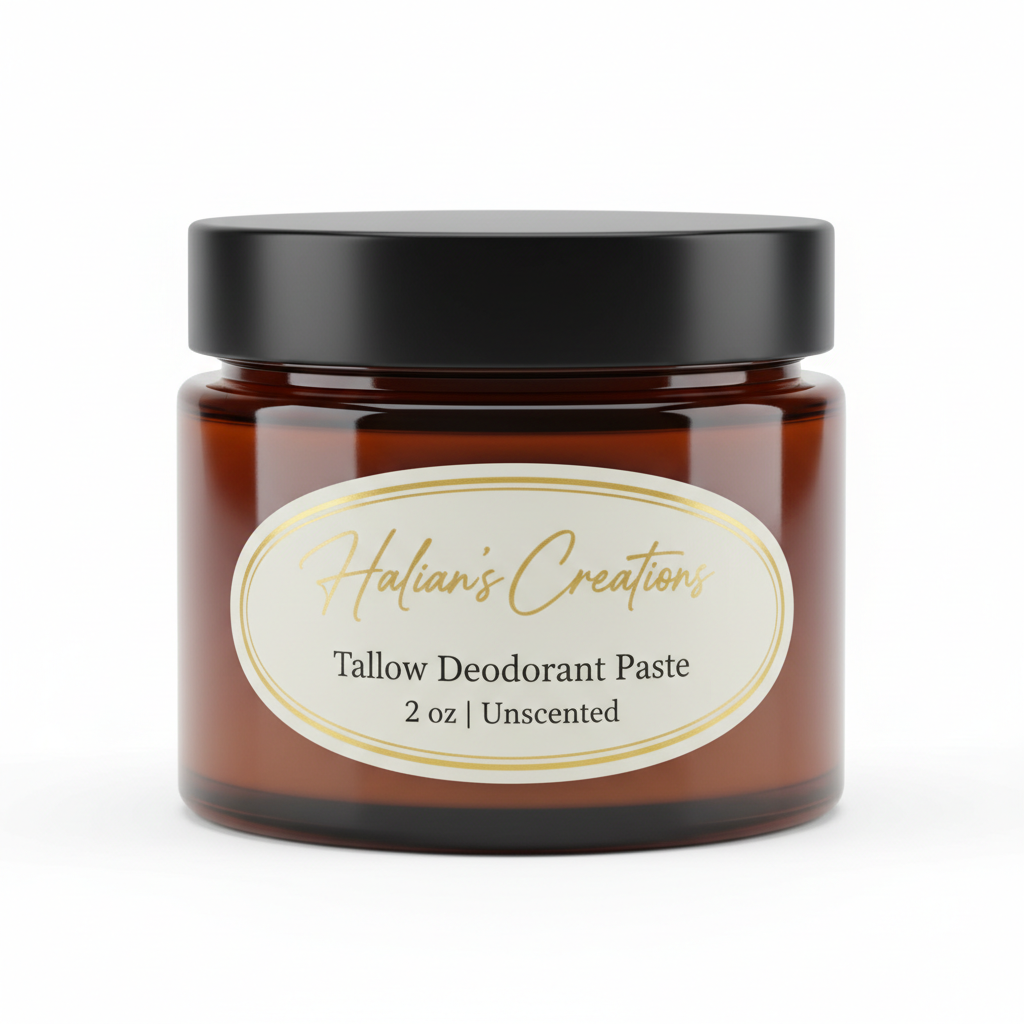 Heritage Tallow Deodorant Paste - Halian's Creations LLC