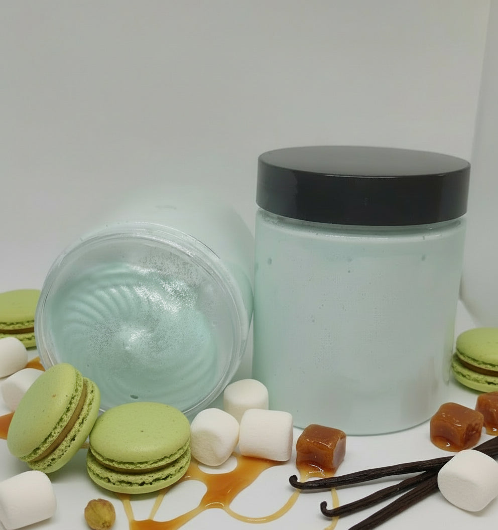 Pistachio Marshmallow Whipped Soap