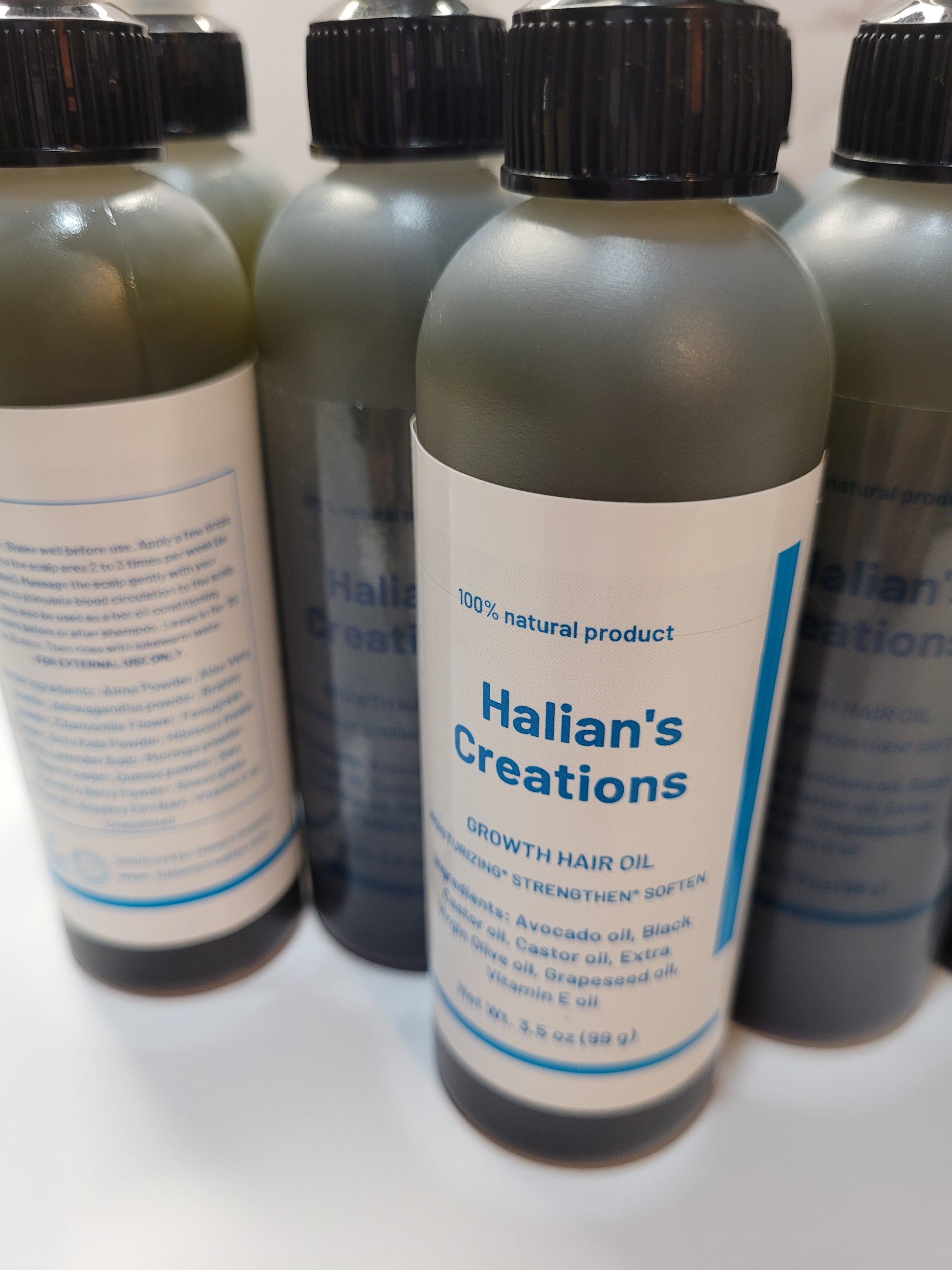 Herbal Growth Hair Oil - Halian's Creations LLC